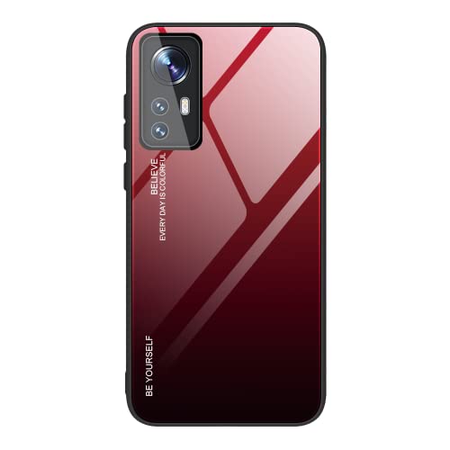 RMSOL Hülle für Xiaomi 12 Lite Handyhülle, Hülle Farbverlauf Glas und TPU Schutzhülle Case Cover für Xiaomi 12 Lite, 5 RMSOL Hülle für Xiaomi 12 Lite Handyhülle, Hülle Farbverlauf Glas und TPU Schutzhülle Case Cover für Xiaomi 12 Lite, 5 von CHICHL