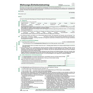 10 RNK-Verlag 599/10 Mietverträge für Wohnungen von RNK-Verlag