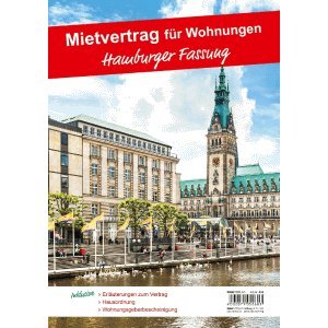 10 x RNK Mietvertrag für Wohnraum Hamburger Fassung 12 Seiten gefalzt auf A4 von RNK - Verlag