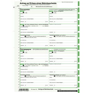 25 RNK-Verlag Mahnbescheid für maschinelle Bearbeitung Formulare 705 25 RNK-Verlag Mahnbescheid für maschinelle Bearbeitung Formulare 705 von RNK-Verlag