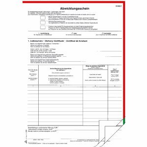 50 x RNK NATO Abwicklungsschein A4 1x2 Blatt selbstdurchschreibend 50 x RNK NATO Abwicklungsschein A4 1x2 Blatt selbstdurchschreibend von RNK - Verlag