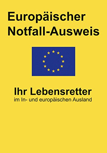 RNK Europäischer Notfall-Ausweis von RNK - Verlag