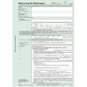 RNK Universal-Mietvertrag für Wohnungen mit Übergabeprotokoll VE=10 Stück RNK Universal-Mietvertrag für Wohnungen mit Übergabeprotokoll VE=10 Stück von RNK - Verlag
