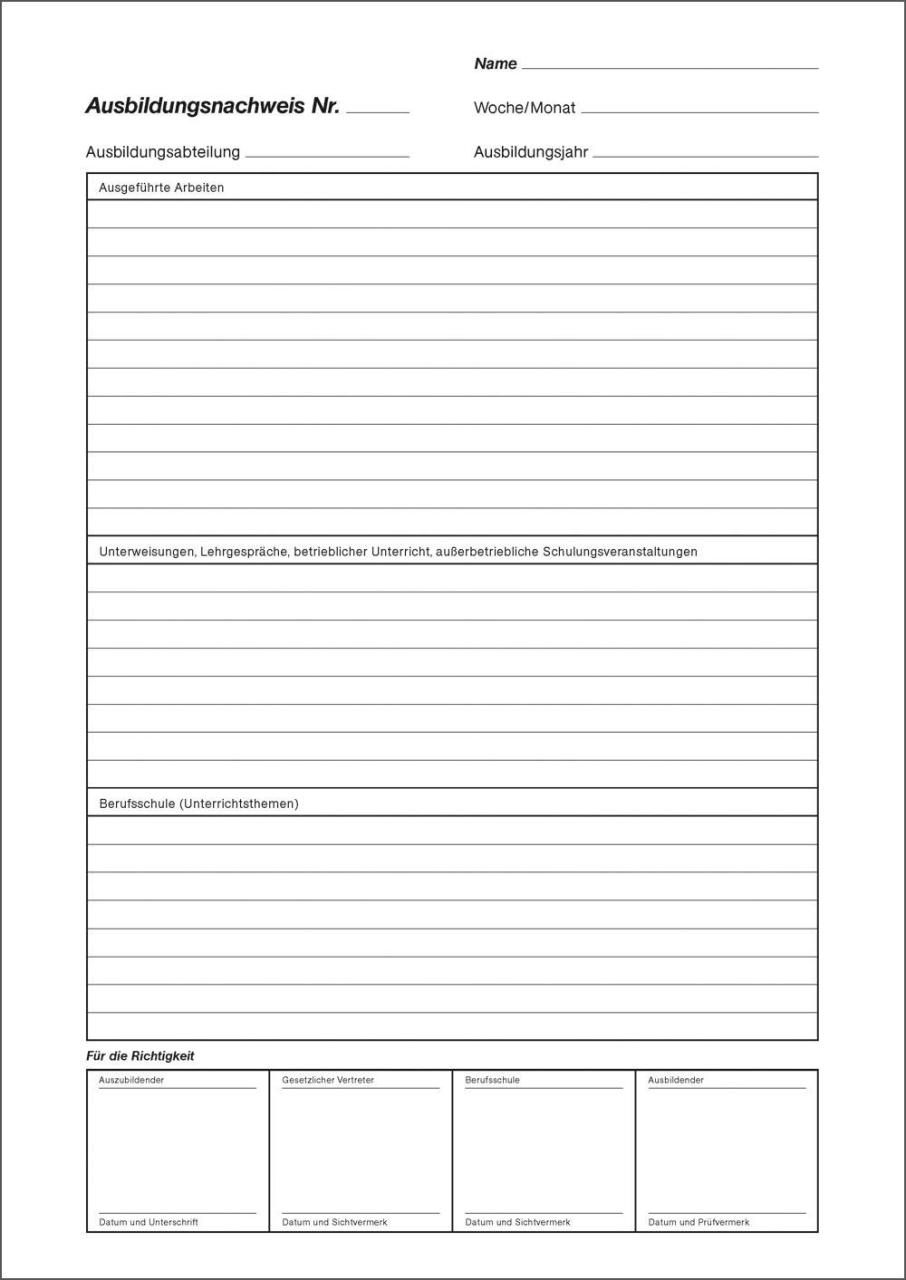 RNK-Verlag Formularbuch Ausbildungsnachweis, wöchentliche/monatliche Eintragu... RNK-Verlag Formularbuch Ausbildungsnachweis, wöchentliche/monatliche Eintragu... von RNK-Verlag
