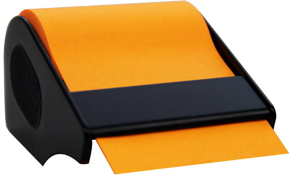 RNK Verlag Haftnotizen-Rolle im Abroller, brillant-orange RNK Verlag Haftnotizen-Rolle im Abroller, brillant-orange von RNK Verlag