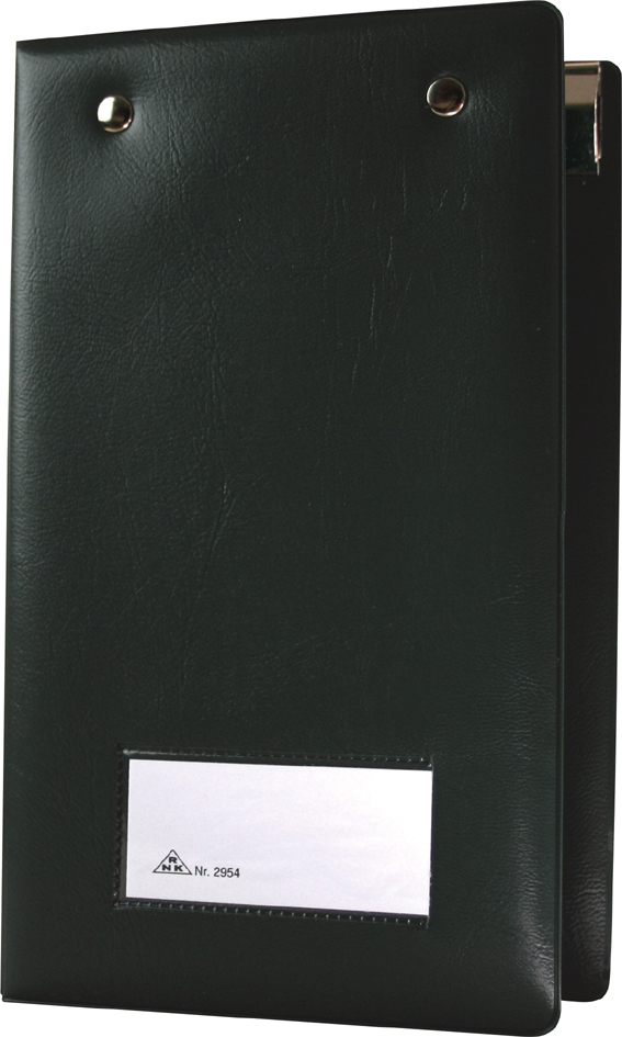 RNK Verlag Kassenblock-Mappe, 107 x 180 mm, schwarz von RNK Verlag