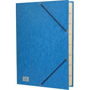 RNK-Verlag Ordnungsmappe 9 Fächer blau von RNK-Verlag