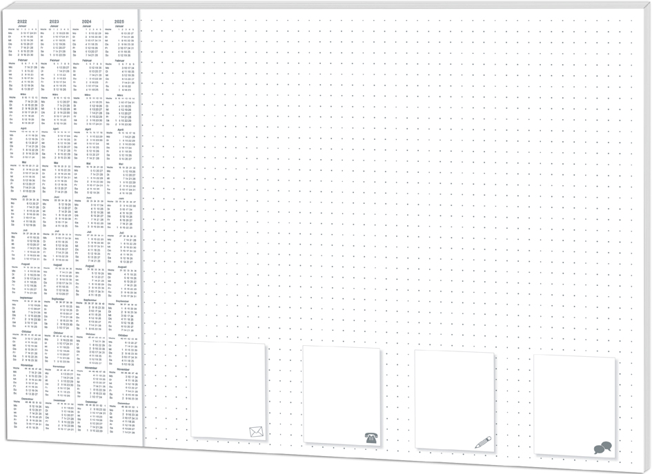 RNK Verlag Papier-Schreibunterlage , Office - dotted, von RNK Verlag