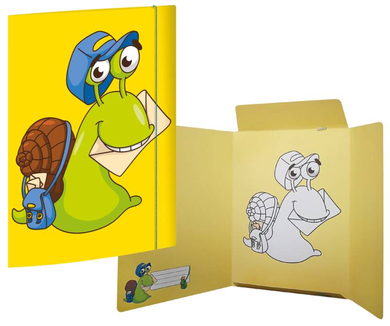 RNK Verlag Postmappe , Schneckenpost, , mit Gummizug, Karton von RNK Verlag