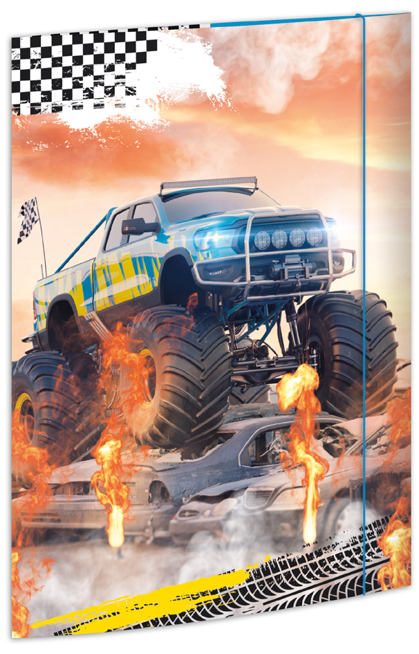 RNK Verlag Zeichnungsmappe , Monster Truck, , Karton, DIN A3 von RNK Verlag