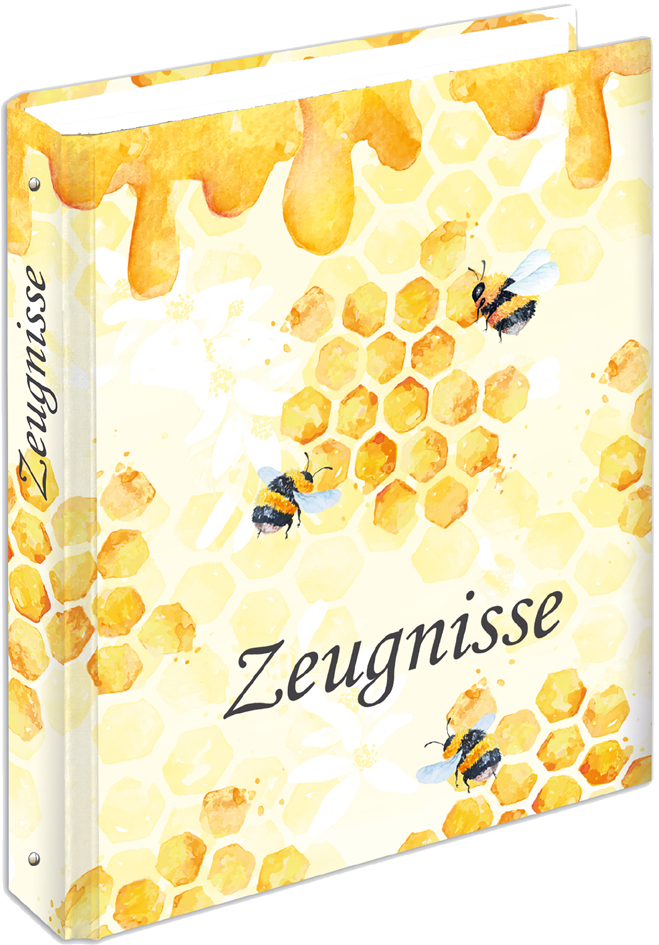 RNK Verlag Zeugnisringbuch , Honey, , DIN A4 von RNK Verlag