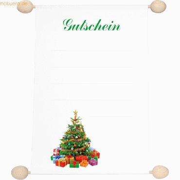 RNK Gutschein Idee & Stil -Weihnachtsbaum- A6 von RNK