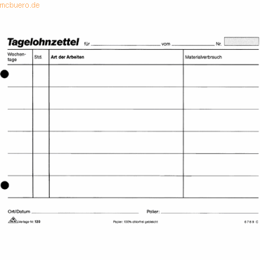 5 x RNK Lohnbuch Gehaltbuch A5 quer weiß Papier 100 Blatt 5 x RNK Lohnbuch Gehaltbuch A5 quer weiß Papier 100 Blatt von RNK