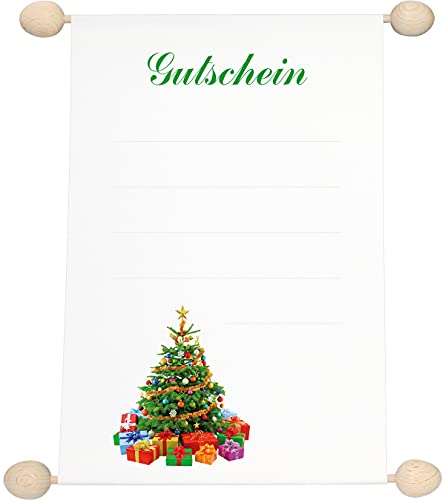 RNKVERLAG 28719 - Gutschein Idee & Stil „Weihnachtsbaum“, DIN A6, 1 Stück RNKVERLAG 28719 - Gutschein Idee & Stil „Weihnachtsbaum“, DIN A6, 1 Stück von RNKVERLAG