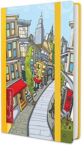 RNKVERLAG 46709 - Notizbuch City Collection, 9 x 14,3 cm, liniert, San Francisco, 1 Stück RNKVERLAG 46709 - Notizbuch City Collection, 9 x 14,3 cm, liniert, San Francisco, 1 Stück von RNKVERLAG