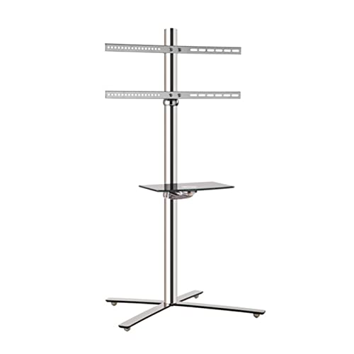 Boden-TV-Ständer für 32-60-Zoll-Fernseher, Edelstahl-Basis, universeller Boden-TV-Ständer, tragbarer TV-Halterungsständer für Wohnzimmer, Schlafzimmer Boden-TV-Ständer für 32-60-Zoll-Fernseher, Edelstahl-Basis, universeller Boden-TV-Ständer, tragbarer TV-Halterungsständer für Wohnzimmer, Schlafzimmer von RNNYWDRQ