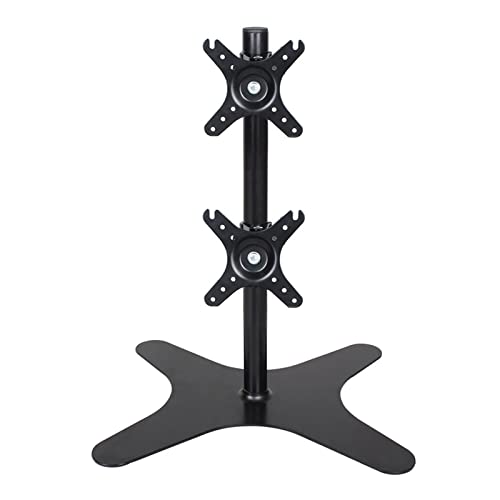 Dual-Screen-TV-Ständer, neigbar, drehbar, um 45° drehbar, höhenverstellbar, Tisch-TV-Basis, passend für 10–32 Zoll große LED-Bildschirme Dual-Screen-TV-Ständer, neigbar, drehbar, um 45° drehbar, höhenverstellbar, Tisch-TV-Basis, passend für 10–32 Zoll große LED-Bildschirme von RNNYWDRQ
