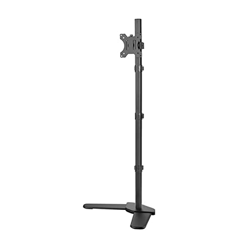 Einzelmonitorhalterung, höhenverstellbar und neigbar, universeller Boden-TV-Ständer für 12 bis 32 Zoll Bildschirme, für Schlafzimmer-Wohnzimmer-Ecke Einzelmonitorhalterung, höhenverstellbar und neigbar, universeller Boden-TV-Ständer für 12 bis 32 Zoll Bildschirme, für Schlafzimmer-Wohnzimmer-Ecke von RNNYWDRQ