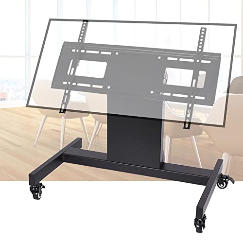 Konferenzraum-Podium, universeller TV-Bodenständer, vertikal um 90 Grad neigbarer niedriger Wagen für die Bühne, passend für 32-65-Zoll-Fernseher, Tragfähigkeit 50 kg Konferenzraum-Podium, universeller TV-Bodenständer, vertikal um 90 Grad neigbarer niedriger Wagen für die Bühne, passend für 32-65-Zoll-Fernseher, Tragfähigkeit 50 kg von RNNYWDRQ