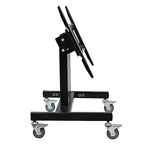 Mobiler TV-Halterungsständer, Monitorwagen mit niedriger Höhe und Rädern für 32-65-Zoll-Bildschirme, 0-45° Verstellbarer Betrachtungswinkel, max. VESA 600 x 400 mm Mobiler TV-Halterungsständer, Monitorwagen mit niedriger Höhe und Rädern für 32-65-Zoll-Bildschirme, 0-45° Verstellbarer Betrachtungswinkel, max. VESA 600 x 400 mm von RNNYWDRQ