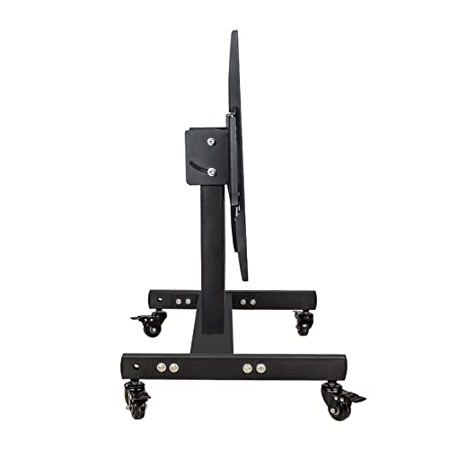 Mobiler TV-Halterungsständer, Monitorwagen mit niedriger Höhe und Rädern für 32-75-Zoll-Fernseher, 0-30° Verstellbarer Betrachtungswinkel, trägt bis zu 50 kg Mobiler TV-Halterungsständer, Monitorwagen mit niedriger Höhe und Rädern für 32-75-Zoll-Fernseher, 0-30° Verstellbarer Betrachtungswinkel, trägt bis zu 50 kg von RNNYWDRQ