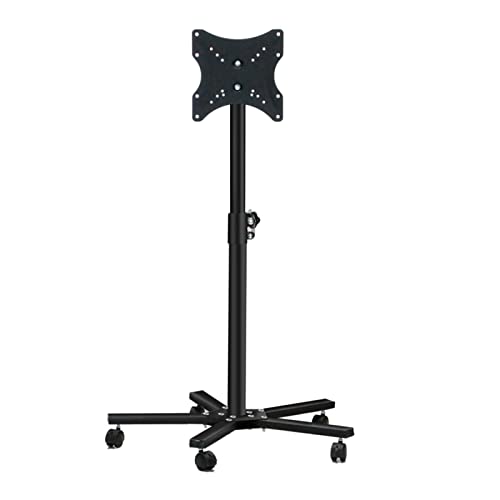 Mobiler TV-Ständer für 22–43-Zoll-Fernseher, neigbarer TV-Wagen, max. VESA 200 x 200, tragbarer TV-Ständer, höhenverstellbarer rollender TV-Ständer mit feststellbaren Rädern Mobiler TV-Ständer für 22–43-Zoll-Fernseher, neigbarer TV-Wagen, max. VESA 200 x 200, tragbarer TV-Ständer, höhenverstellbarer rollender TV-Ständer mit feststellbaren Rädern von RNNYWDRQ