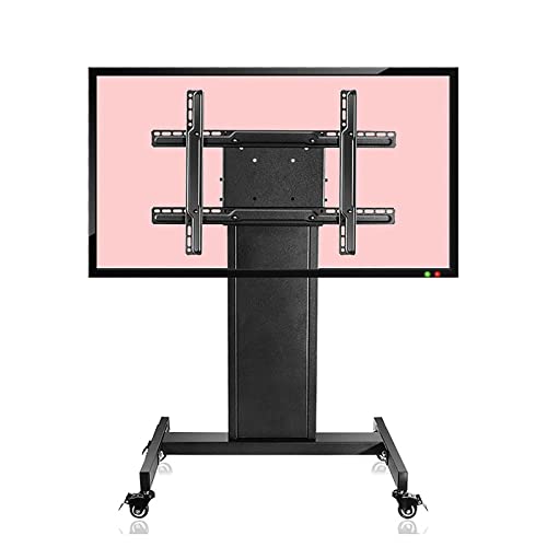 Mobiler TV-Ständer mit niedriger Höhe, Monitorwagen mit niedriger Höhe und Rädern für 32-65-Zoll-Fernseher, niedriges Profil mit verstärkter Verbindungsunterstützung Mobiler TV-Ständer mit niedriger Höhe, Monitorwagen mit niedriger Höhe und Rädern für 32-65-Zoll-Fernseher, niedriges Profil mit verstärkter Verbindungsunterstützung von RNNYWDRQ