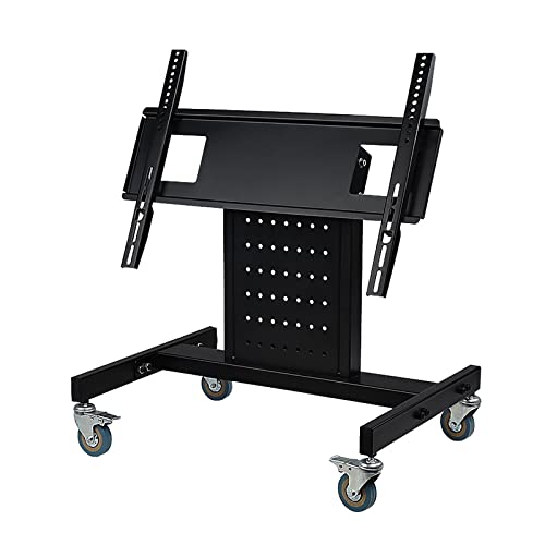 Mobiler TV-Wagen, 0–40° neigbarer TV-Ständer, rollendes Universal-Bremsrad, für 32–60 Zoll Flache/Gebogene Bildschirmfernseher, hält bis zu 99 Pfund Mobiler TV-Wagen, 0–40° neigbarer TV-Ständer, rollendes Universal-Bremsrad, für 32–60 Zoll Flache/Gebogene Bildschirmfernseher, hält bis zu 99 Pfund von RNNYWDRQ