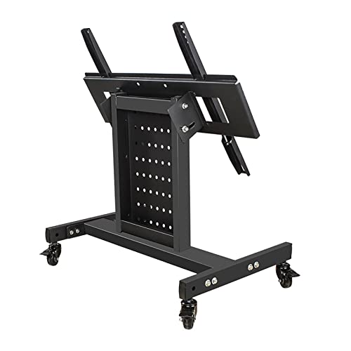 Mobiler TV-Wagen, höhenverstellbarer rollender mobiler TV-Ständer, für 32-75-Zoll-LED-LCD-Flach- oder Gebogene Bildschirmfernseher, max. VESA 600 x 400 mm Mobiler TV-Wagen, höhenverstellbarer rollender mobiler TV-Ständer, für 32-75-Zoll-LED-LCD-Flach- oder Gebogene Bildschirmfernseher, max. VESA 600 x 400 mm von RNNYWDRQ