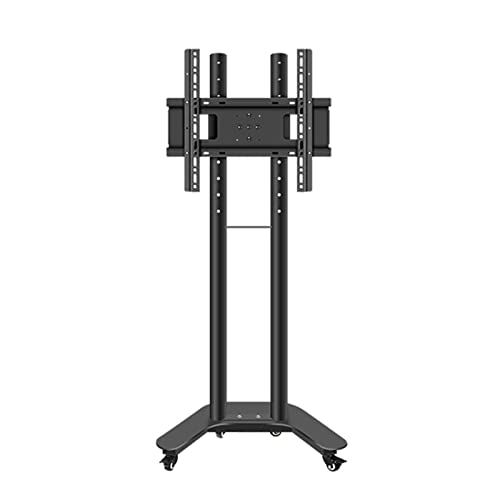 Mobiler TV-Wagen für 32-60-Zoll-Fernseher, 90° horizontale und vertikale Bildschirmumschaltung, höhenverstellbarer tragbarer Boden-TV-Ständer Mobiler TV-Wagen für 32-60-Zoll-Fernseher, 90° horizontale und vertikale Bildschirmumschaltung, höhenverstellbarer tragbarer Boden-TV-Ständer von RNNYWDRQ