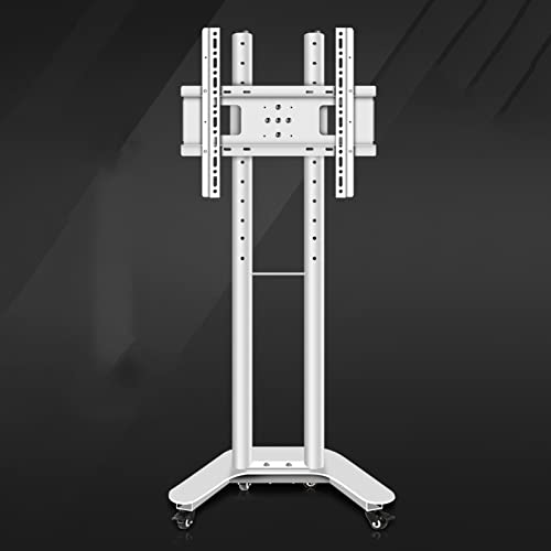 Mobiler TV-Wagen für Fernseher mit 32-60-Zoll-Bildschirmen, höhenverstellbarer tragbarer rollender TV-Ständer, 90° horizontale und vertikale Bildschirmumschaltung Mobiler TV-Wagen für Fernseher mit 32-60-Zoll-Bildschirmen, höhenverstellbarer tragbarer rollender TV-Ständer, 90° horizontale und vertikale Bildschirmumschaltung von RNNYWDRQ