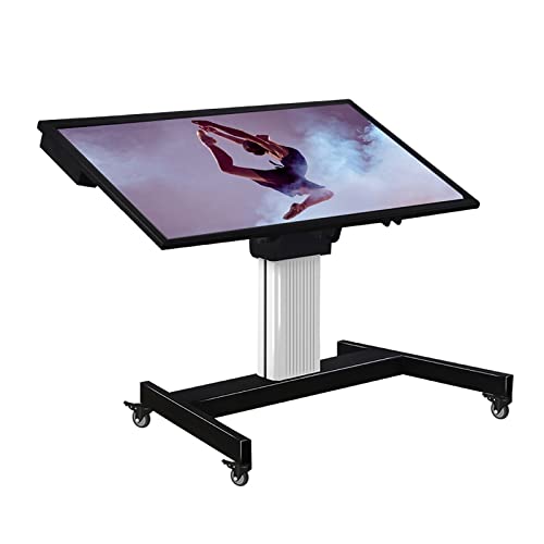 Mobiler TV-Wagen mit Rädern, rollender TV-Ständer für 32-60-Zoll-LCD-LED-Fernseher mit flachem/gebogenem Bildschirm, der Abstand der linken und rechten Löcher kann angepasst Werden Mobiler TV-Wagen mit Rädern, rollender TV-Ständer für 32-60-Zoll-LCD-LED-Fernseher mit flachem/gebogenem Bildschirm, der Abstand der linken und rechten Löcher kann angepasst Werden von RNNYWDRQ