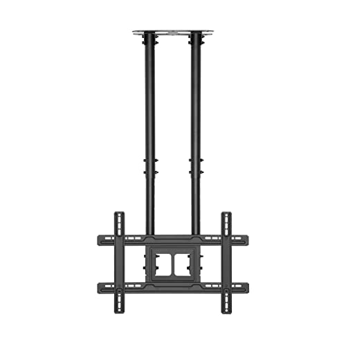 TV-Ständer, TV-Aufhänger, verdickter, doppelpoliger, robuster TV-Ständer, 50"-80" Zoll, Verstellbarer Decken-TV-Ständer, ausziehbarer neigbarer TV-Deckenständer, Fernsehunterstützung TV-Ständer, TV-Aufhänger, verdickter, doppelpoliger, robuster TV-Ständer, 50"-80" Zoll, Verstellbarer Decken-TV-Ständer, ausziehbarer neigbarer TV-Deckenständer, Fernsehunterstützung von RNNYWDRQ