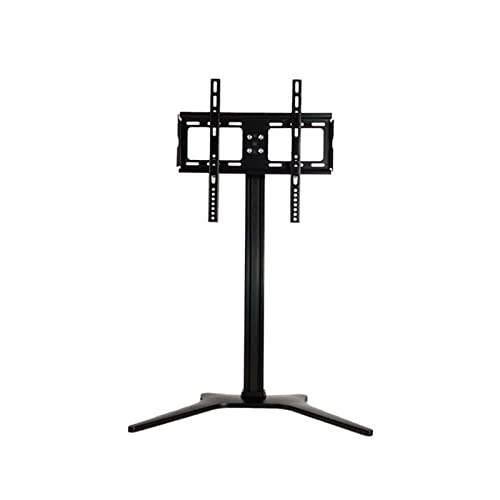 TV-Ständer, Verstellbarer TV-Halterungsständer, Heim-TV-Tischständer, TV-Ständer, unsichtbarer mobiler Boden-TV-Ständer, 32–65 Zoll, TV-Sockelständer, Fernsehunterstützung (Farbe: Schwarz-B) von RNNYWDRQ
