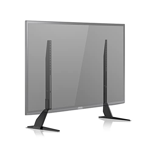 TV-Ständer Universal-Boden-TV-HalterungTV-Tischständer Höhenverstellbarer Desktop-Metallständer Passend für die meisten 23-65-Zoll-Flach-TV-Ständer Fernsehständer (Farbe: B) von RNNYWDRQ