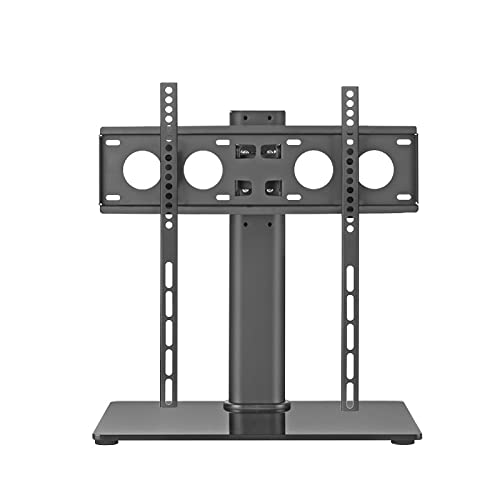 TV-Ständerhalterung, voll beweglicher Tisch-TV-Ständer mit Drehung um ±85° nach Links und rechts, Tisch-TV-Basis mit Sicherheitsband, passend für 32-55-Zoll-Fernseher TV-Ständerhalterung, voll beweglicher Tisch-TV-Ständer mit Drehung um ±85° nach Links und rechts, Tisch-TV-Basis mit Sicherheitsband, passend für 32-55-Zoll-Fernseher von RNNYWDRQ