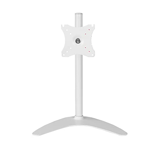 Tisch-TV-Ständer, höhenverstellbar, neigbar, drehbar, Tisch-TV-Basis mit Metallbasis, passend für 14-32-Zoll-LCD-LED-Bildschirme, hält bis zu 14,3 lbs/6,5 kg (Farbe: B) von RNNYWDRQ