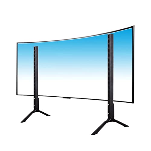 Tisch-TV-Ständer, höhenverstellbarer Tisch-TV-Sockel, TV-Sockelständer für 22-43-Zoll-LED-Bildschirme, hält bis zu 99 lbs/45 kg (Größe: 72 cm) von RNNYWDRQ