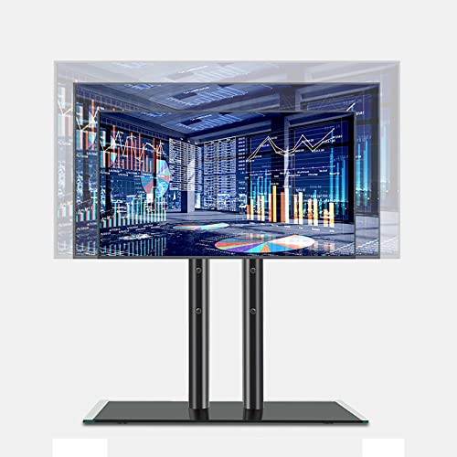 Tisch-TV-Ständer für 40–65 Zoll, höhenverstellbare Tisch-TV-Basis mit Basis aus gehärtetem Glas, VESA bis zu 600 x 400 mm, mit Einer Belastung von 50 kg Tisch-TV-Ständer für 40–65 Zoll, höhenverstellbare Tisch-TV-Basis mit Basis aus gehärtetem Glas, VESA bis zu 600 x 400 mm, mit Einer Belastung von 50 kg von RNNYWDRQ