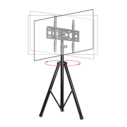 Tragbarer Stativ-TV-Ständer, höhenverstellbare Display-Boden-TV-Ständerhalterung, passend für 32-55-Zoll-LED-, LCD-, OLED-Flach- und Gebogene Fernseher Tragbarer Stativ-TV-Ständer, höhenverstellbare Display-Boden-TV-Ständerhalterung, passend für 32-55-Zoll-LED-, LCD-, OLED-Flach- und Gebogene Fernseher von RNNYWDRQ