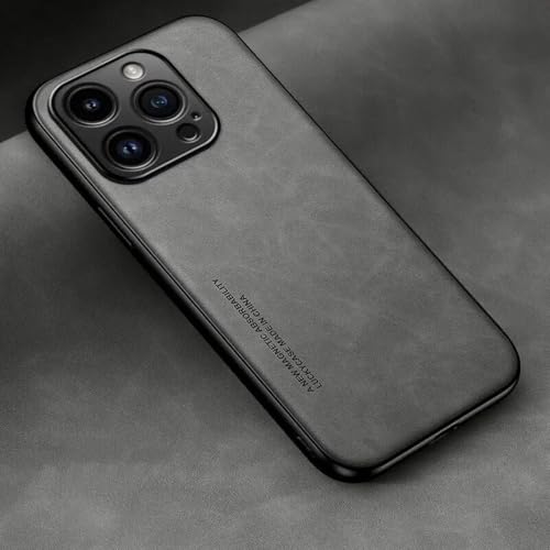 RNOZX Für iPhone 11 Luxus-Lederhülle, stoßfeste Hülle (für iPhone 11/Grau) von RNOZX