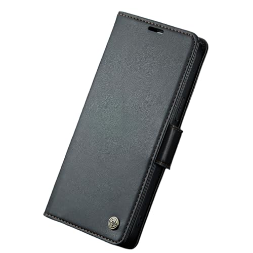 RNOZX Für iPhone 16 Plus Kartenhalter Brieftaschenabdeckung Leder-Telefonhülle (Für iPhone 16 Plus/schwarz) von RNOZX