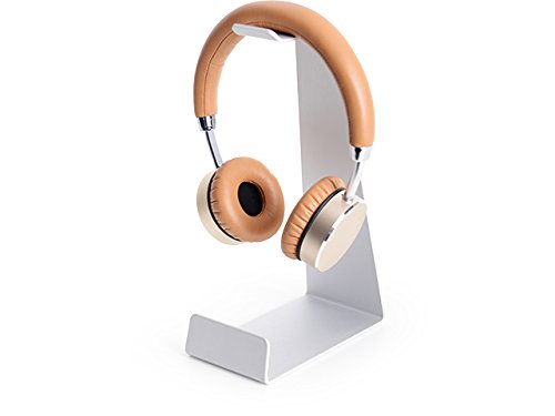 RO&CO Desktop-Halterung für Kopfhörer, Aluminium, Weiß, 1 KGS, Mittel und Klein, Personalisierbar, 3.5mm Audio Jack RO&CO Desktop-Halterung für Kopfhörer, Aluminium, Weiß, 1 KGS, Mittel und Klein, Personalisierbar, 3.5mm Audio Jack von RO&CO