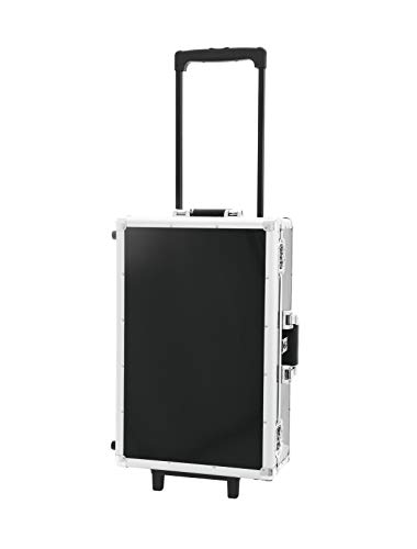ROADINGER CD-Case schwarz 120 CDs mit Trolley | CD-Case mit schwarzem Aluminiumgehäuse und Teleskopgriff ROADINGER CD-Case schwarz 120 CDs mit Trolley | CD-Case mit schwarzem Aluminiumgehäuse und Teleskopgriff von ROADINGER