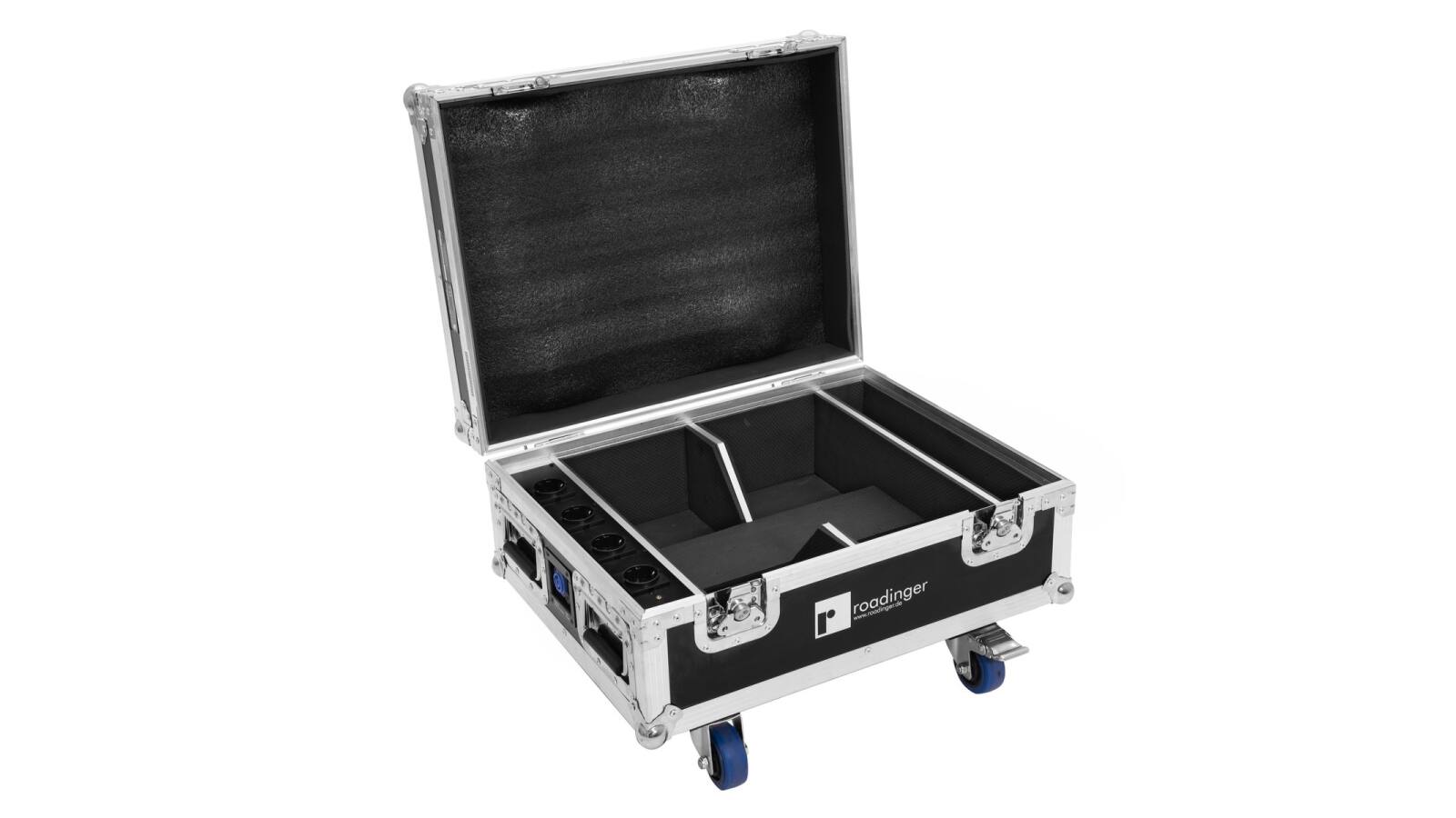 ROADINGER Flightcase 4x AKKU IP UP-4 QuickDMX mit Ladefunktion ROADINGER Flightcase 4x AKKU IP UP-4 QuickDMX mit Ladefunktion von ROADINGER