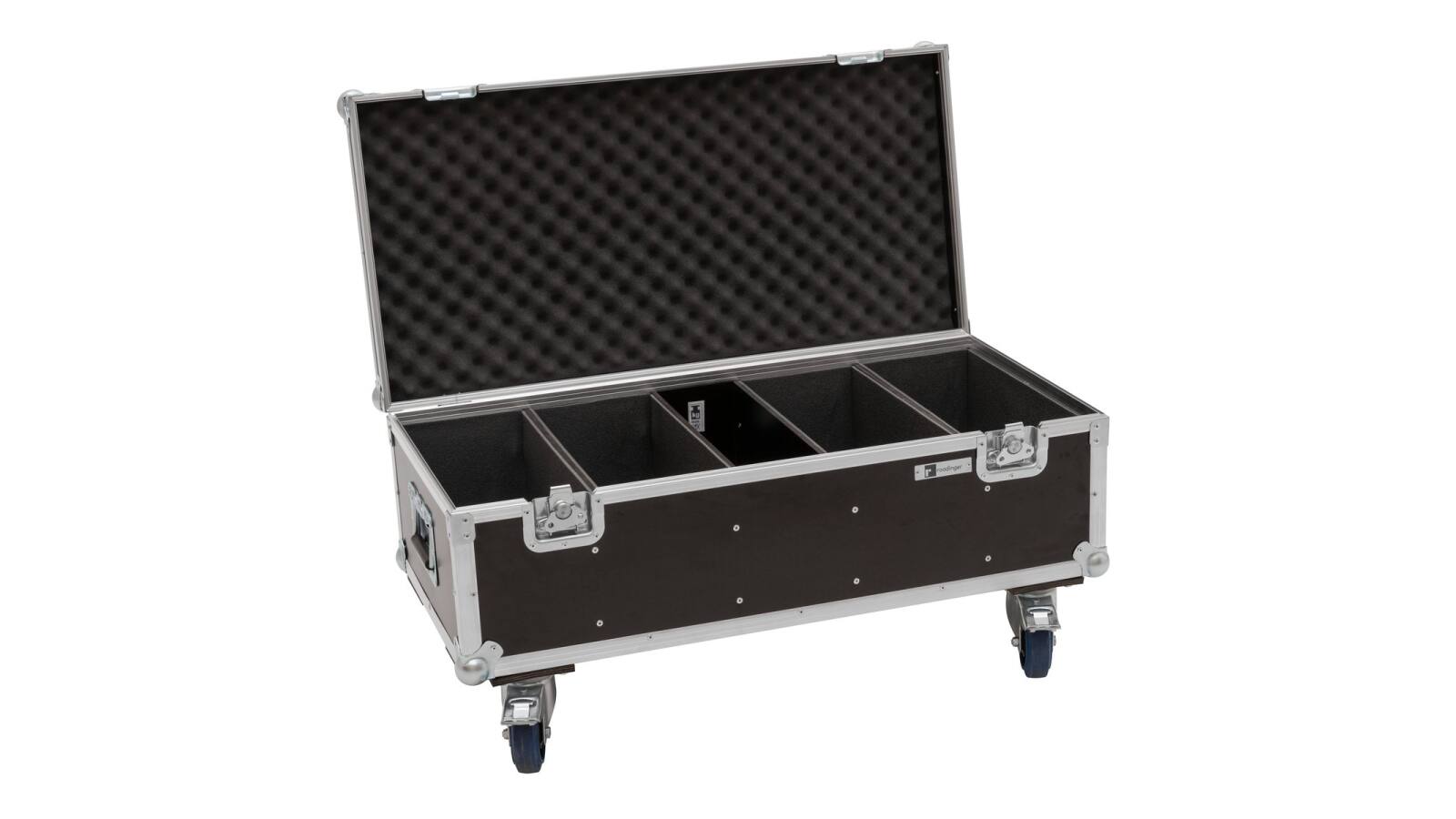 ROADINGER Flightcase 4x Audience Blinder 2x100W LED COB CW/WW mit Rollen ROADINGER Flightcase 4x Audience Blinder 2x100W LED COB CW/WW mit Rollen von ROADINGER