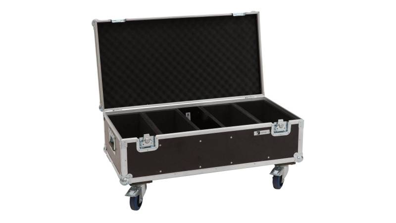 ROADINGER Flightcase 4x Audience Blinder 2x100W mit Rollen von ROADINGER