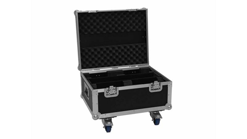 ROADINGER Flightcase 4x LED CLS-9 QCL RGB/WW 9x7W von ROADINGER