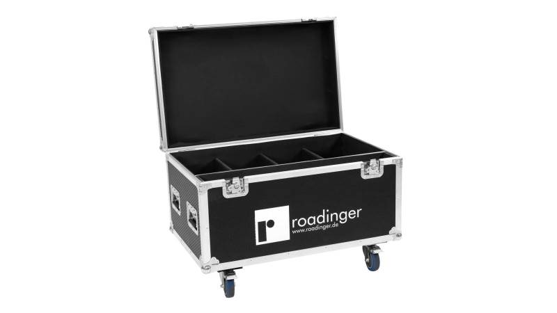 ROADINGER Flightcase 4x LED IP Atmo Blinder 9 von ROADINGER