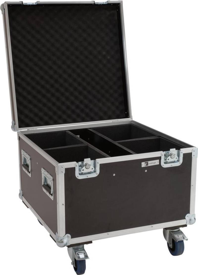 ROADINGER Flightcase 4x LED Theatre COB 100 Serie mit Rollen (31005194) - Sonderposten von ROADINGER